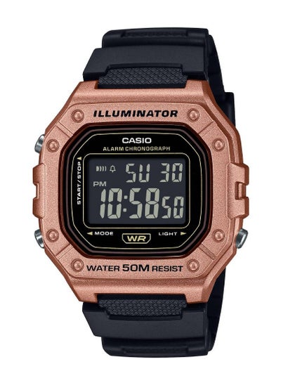 اشتري Illuminator Digital Resin Strap Men's Watch W-218HM-5BV في الامارات