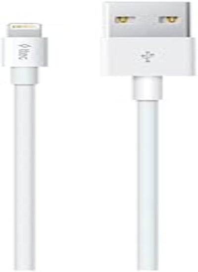 اشتري TTEC 2Dk7508Bb LighTning USB DaTa Cable, 100 cm - WhiTe في مصر