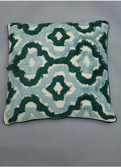 Buy Patterned Cushion With Insert in UAE