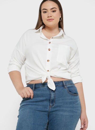 Buy Plain Button Down Shirt in Saudi Arabia