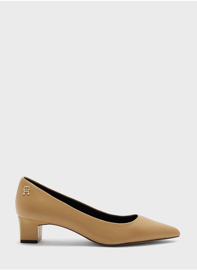 Buy Pointed Toe Mid Heel Pumps in UAE