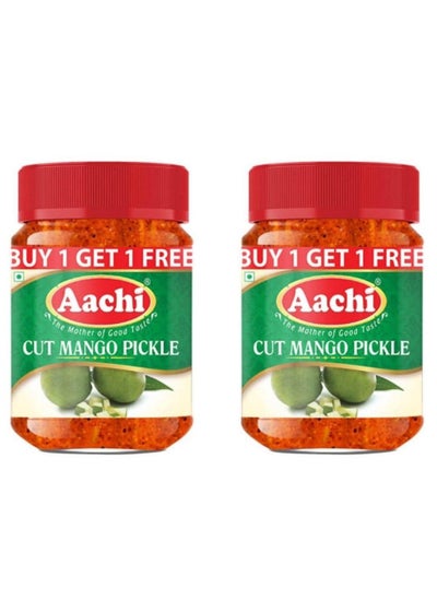 Buy Aachi Cut Mango Pickle (B1G1 Offer) - 200 Gms in UAE