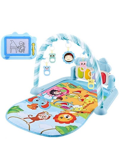 اشتري Nontoxic Music Piano Playing Indoor Mat Center with Magnetic Drawing Board for Kids في الامارات