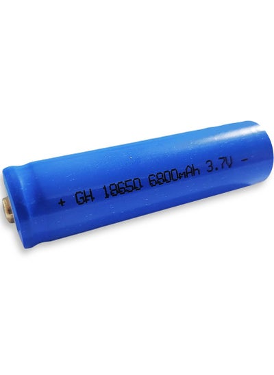 Buy Battery 3.7V 6800mAh Rechargeable for LED Toy Light , Flashlights , Power Bank , Electronic Devices, 1pc in Egypt