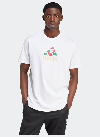 Buy Italy Football Fan Graphic T-Shirt in Egypt