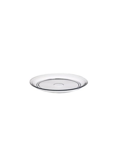 Buy Hobnail Glass Platter 13  Inch -13348 A/H in UAE