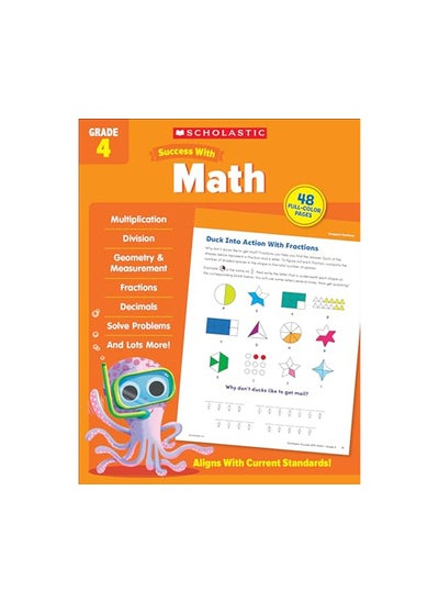 Buy Scholastic Success with Math Grade 4 in UAE