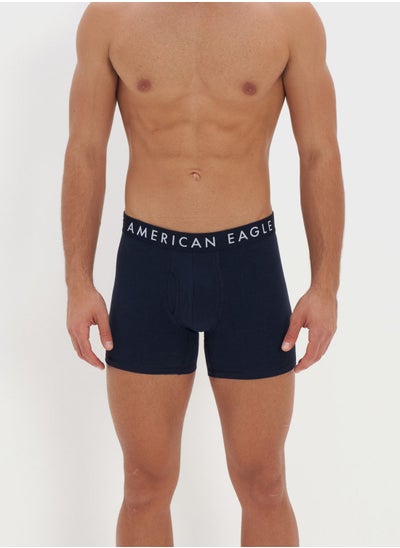 Buy 3 Pack Logo Band Trunks in Saudi Arabia