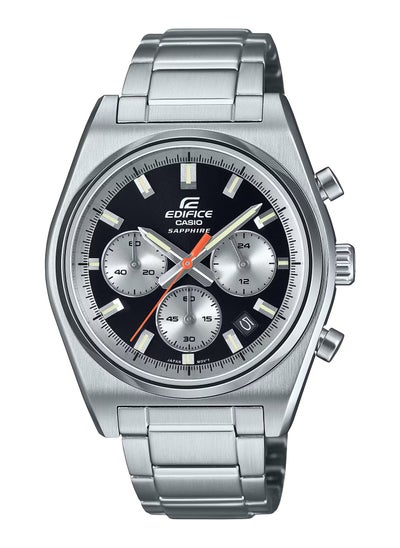 اشتري Edifice Chronograph Quartz Stainless Steel Men's Watch EFB-730D-1AVUDF في الامارات