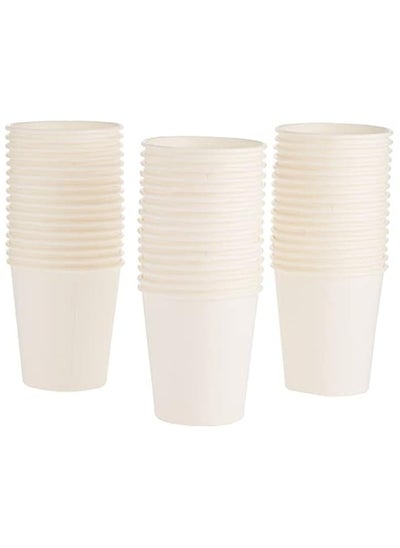 Buy Heavy Duty Paper Cups White 6.5 ounce, 50 Pieces in UAE