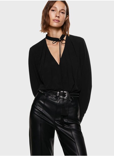 Buy Tie Neck Top in Saudi Arabia