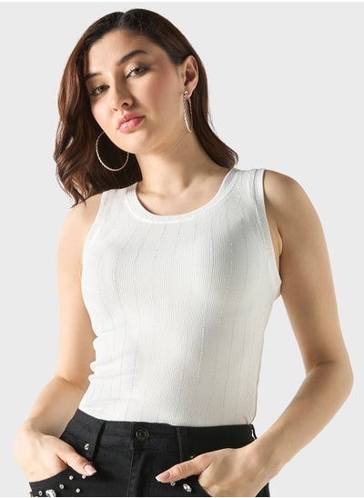 Buy Knitted Tank Top in UAE