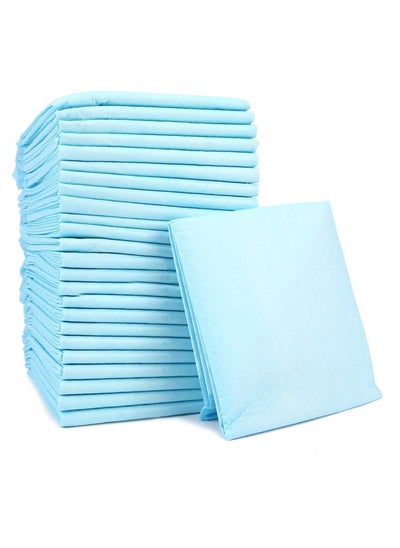 Buy 50 Disposable Mats 40x60cm Baby Potty Training Pads Sheet Bed Pee Underpads Changing Sheets in Saudi Arabia