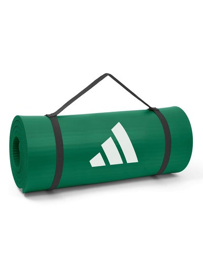 Buy Fitness Mat - 10Mm - Dark Green in UAE