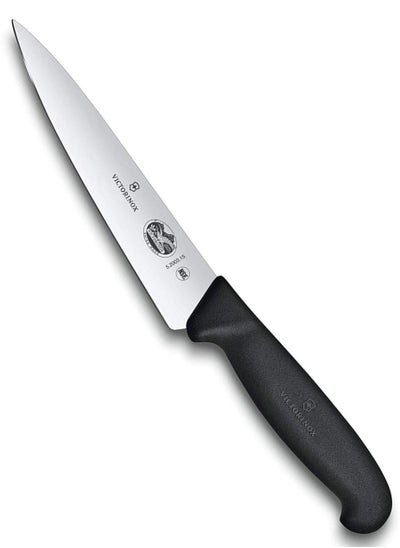 Buy Kitchen Swiss Chef's Knives Black 15 cm in Saudi Arabia