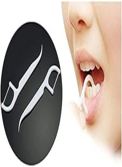 Buy 30 Pcs Dental Floss Pick and Floss for Teeth and Gums in Egypt