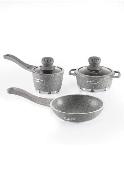 Buy Non-Stick Mini Set Durable Granite Non-Stick Coating in UAE