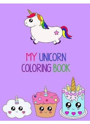 اشتري My Unicorn Coloring Book: For Kids Ages 4 -8 (US Edition) في الامارات