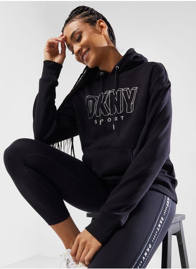 اشتري Logo Drawstring Hoodie في السعودية