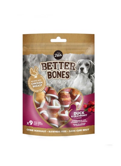 Buy Zeus Better Bones, Wrapped Duck & Cranberry, 197g in UAE