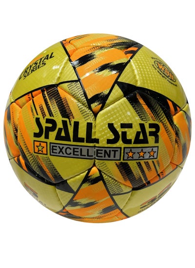 Buy Spall Football Soccer Balls Size 5 Crystal Shine Best For Indoor/Outdoor Matches Water Proof Ball For Professional Training And Match Men Youth Boys & Girls Soccer Players in UAE