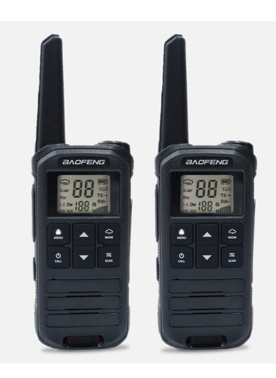 اشتري 2-Piece Premium Quality Portable Handheld Radio في السعودية