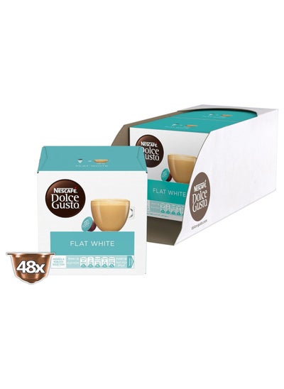 Buy Flat White Coffee Pods 16 Capsules pack of 3 in UAE