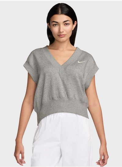 Buy Nsw Phoenix Fleece Cropped Tank in UAE