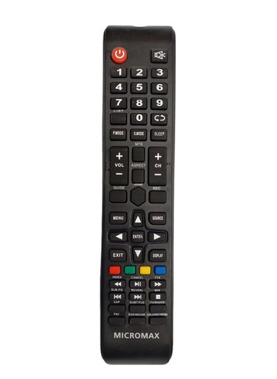 اشتري Replacement Remote Control for Micromax Smart TV في الامارات