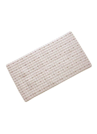 Buy Shower Mats, Extra Long Not-slip Bathtub Mat, Bathroom Rug With Strong Suction Cups Drain Hole For Baby, Elderly, Kids, Bathroom-gray 71x40cm(28x16inch) Beige in UAE