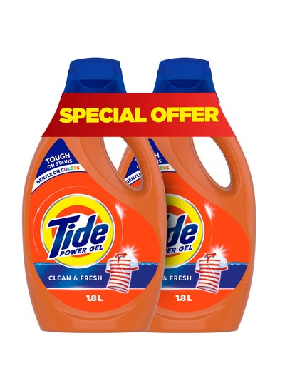 اشتري Clean And Fresh Liquid Detergent Pack of 2 في الامارات