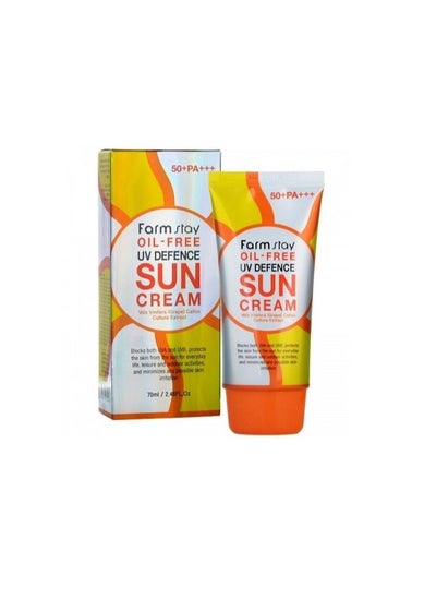 Buy Farm Stay Oil Free UV Defence Sun Cream 70ml in Egypt