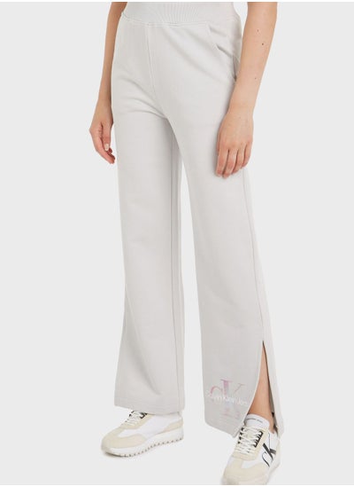 Buy High Waist Logo Pants in Saudi Arabia