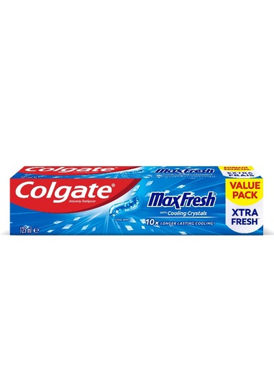 Colgate Max Fresh Cool Mint Blue Gel Toothpaste 125Ml price in Saudi ...