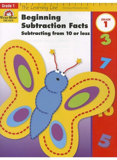 Buy Beginning Subtraction, Subtracting From 10 or Less (Learning Line) in UAE