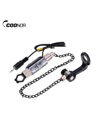 اشتري Iron Fishing Bite Alarm Chain Hanger Swinger LED Illuminated Indicator في الامارات