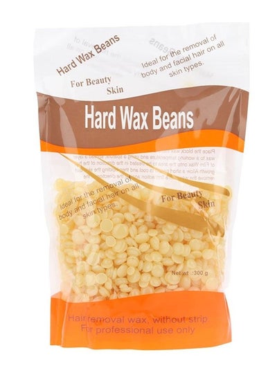 Buy Honey Hard Wax Beans Beige 300grams in UAE