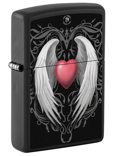 اشتري Zippo CI017396 218 Anne Stokes Collection Black Matte Windproof Lighter في الامارات