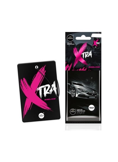 Buy 1 Piece Aroma X TRA Car Air Freshener Bubblegum in Saudi Arabia