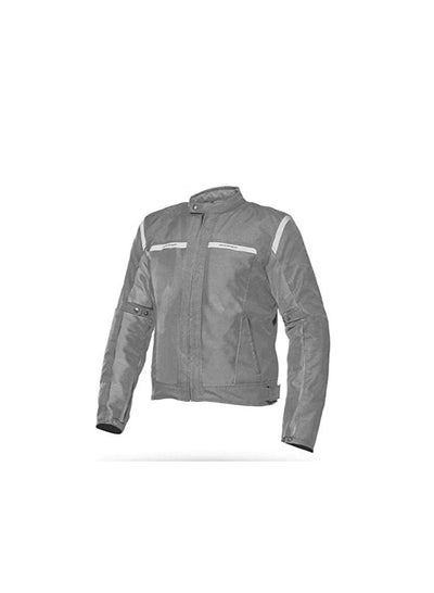 Buy Spyke Luft Man 2.0 Jacket for Motorcycle Riders - Grey (48) in UAE