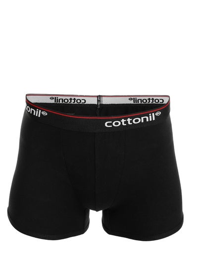 Buy Cottonil - Men Boxer Solid-BLack in Egypt