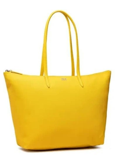 Buy Lacoste Women's L.12.12 Concept Zip Yellow Tote Bag, NF1888PO Yellow Shopping Bag for Women in Saudi Arabia