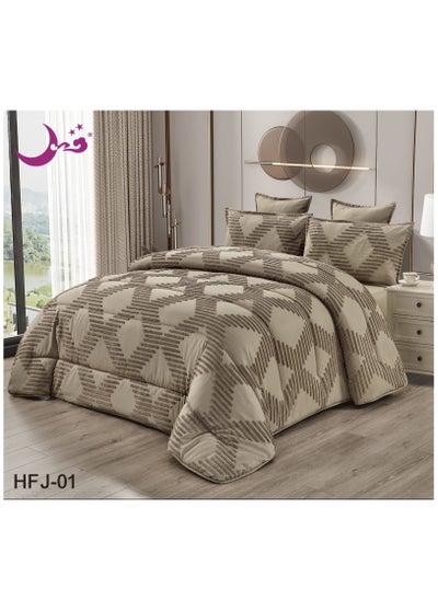 اشتري 6-piece double-sided mattress, filled with wooded summer medium, used on two sides في السعودية