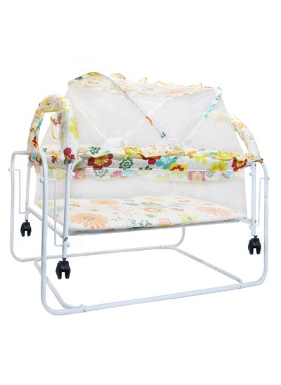 Buy Baby Bassinet Cradle Crib With Mosquito Net in Saudi Arabia