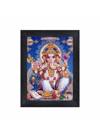 Buy Ganeshji Religious Wood Photo Frames With Acrylic Sheet (Glass) For Worship/Pooja(Photoframe,Multicolour,6X8Inch) 4890 in UAE