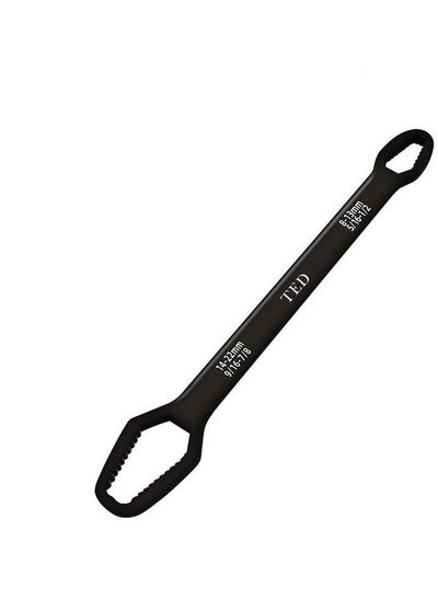 Buy Offset Spanner Double Ended Wrench, SelfTightening 8 22mm Screw Nuts Repair Wrenches, Double Headed Ratchet Plumbing Tools Tap Spanner in Saudi Arabia