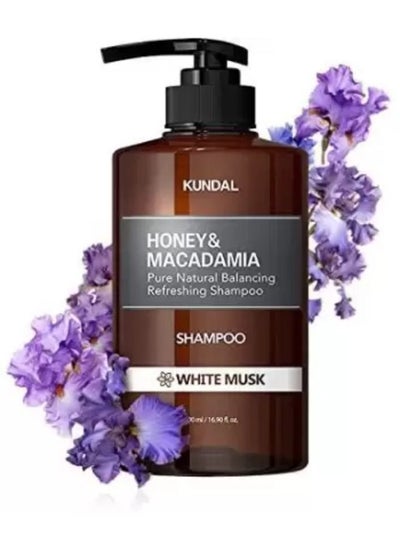 اشتري Honey & Macadamia Pure Natural Balancing Refreshing Shampoo White Musk في الامارات