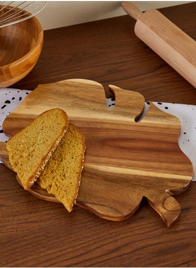 Buy Mimo Palm Leaf Wooden Chopping Board in Saudi Arabia