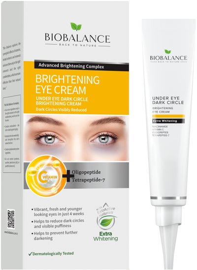 Buy Biobalance Eye Brightening Medium Cream 15 Ml in Egypt