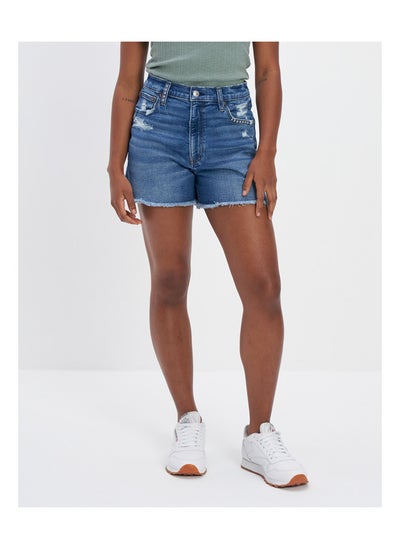 اشتري AE Stretch Denim Highest Waist '90s Boyfriend Short في السعودية